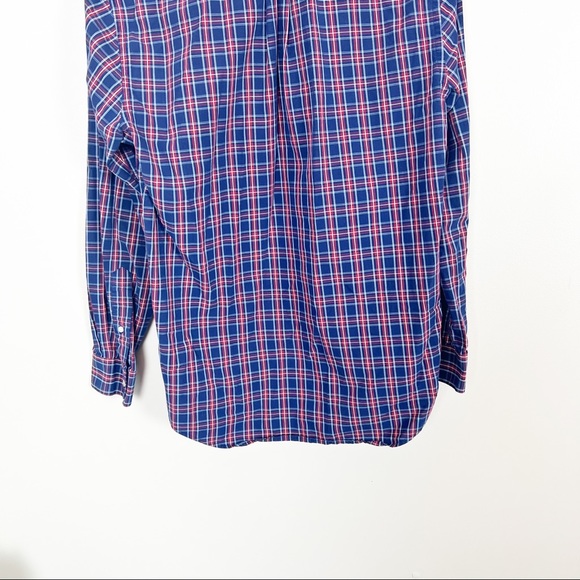 Vineyard Vines Slim Fit Whale Mens Shirt Button Up Long Sleeve Cotton Size M - Picture 5 of 7